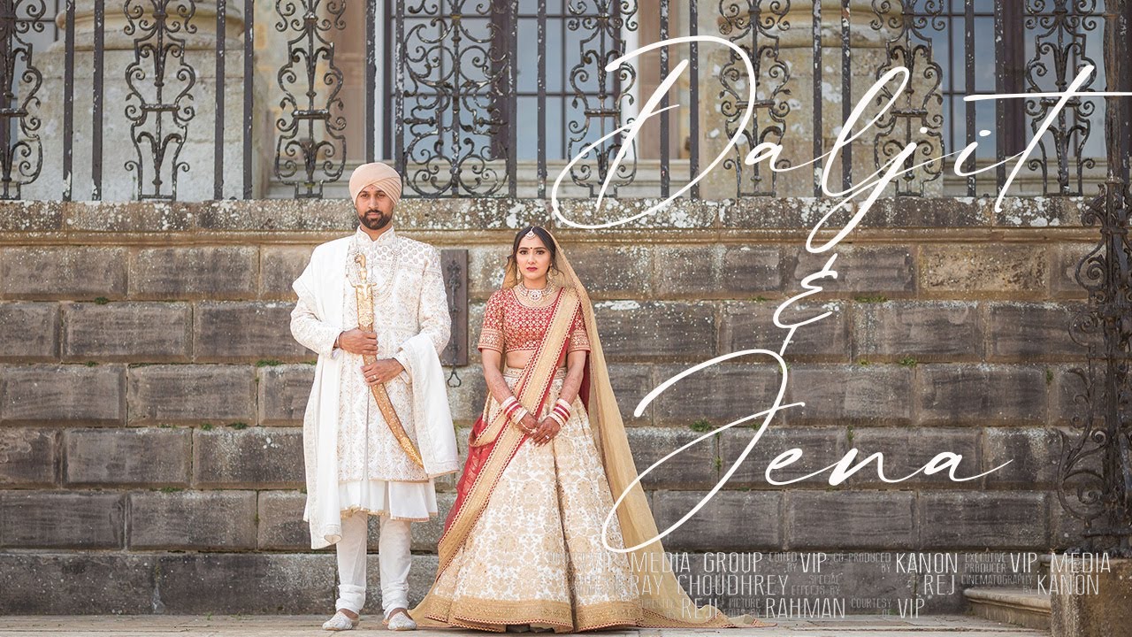 Daljit & Jena | Ragley Hall Sikh & Hindu Wedding Trailer | Cinematic Indian Wedding Film