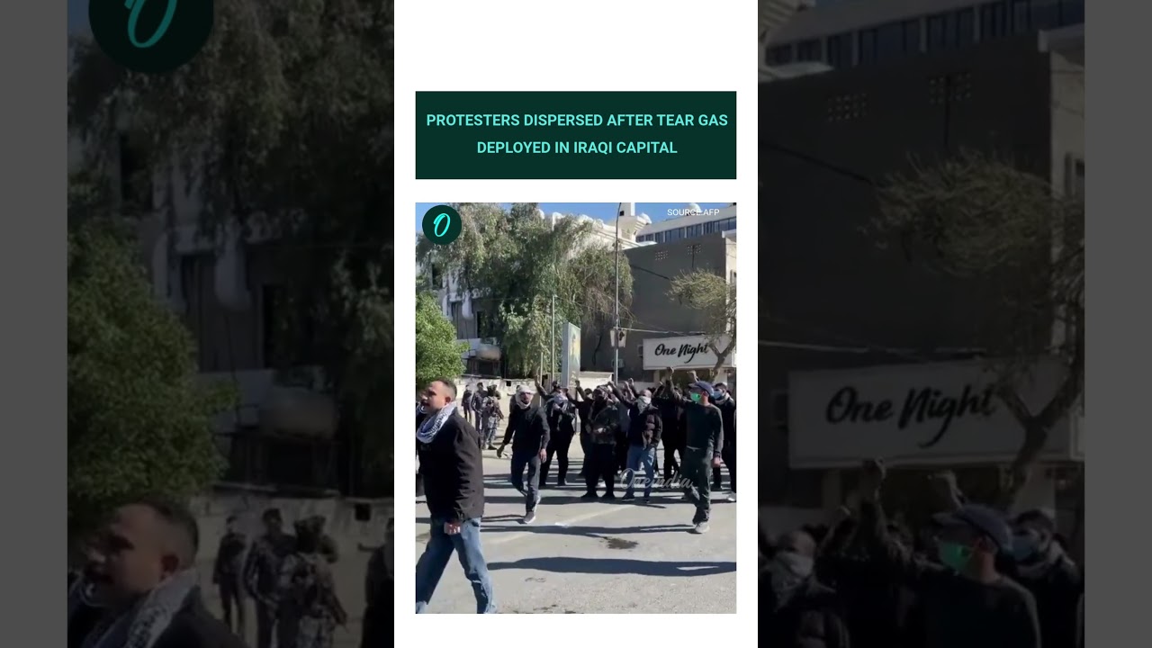 Tensions Flare as Security Forces Use Tear Gas on Demonstrators Outside US Mission
