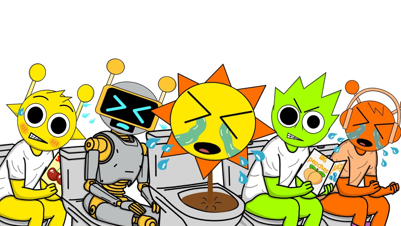 Sprunki Poop Animation 2