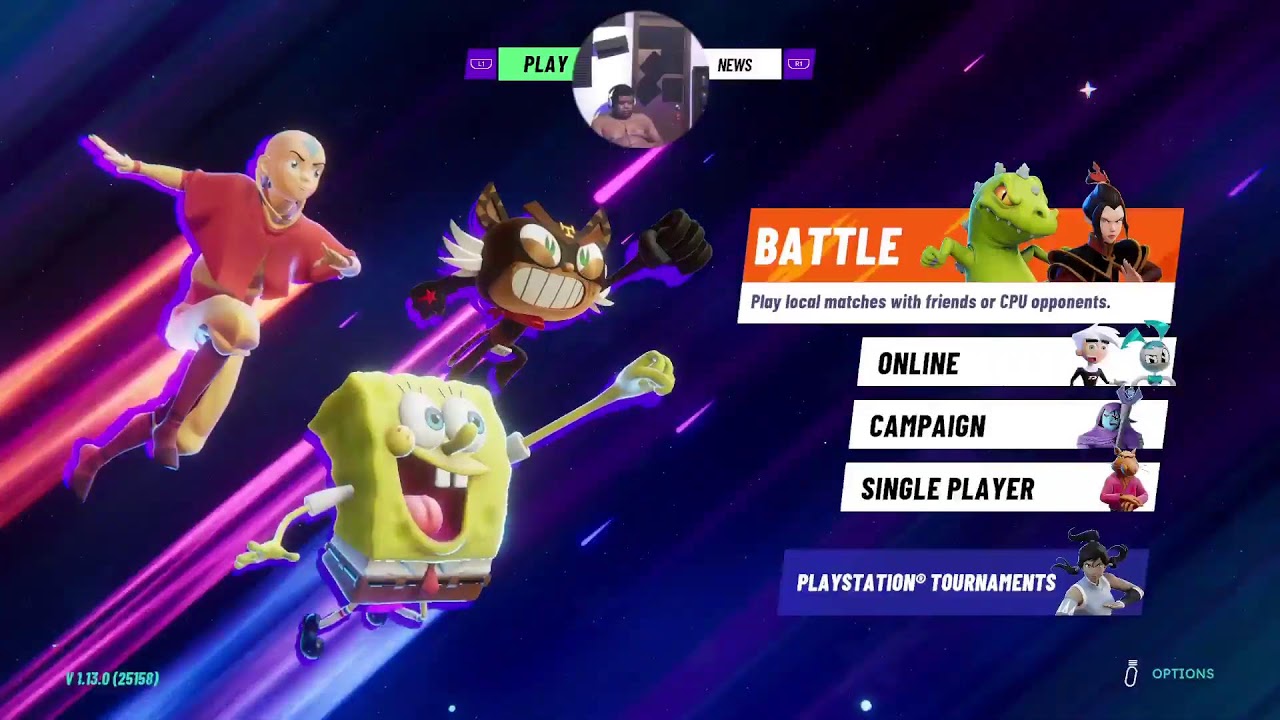 Health update...and low key return to Nick all star brawl 2