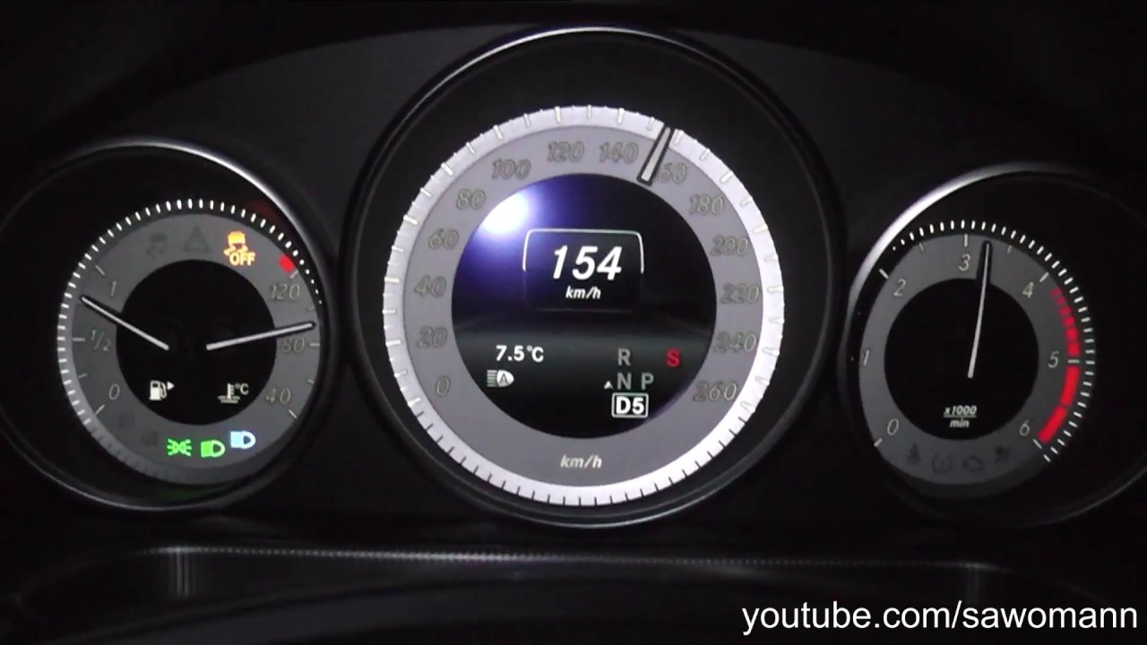 2015 Mercedes-Benz E 220 Bluetec Limousine W212 Mopf 170 HP 0-100 km/h & 0-100 mph Acceleration