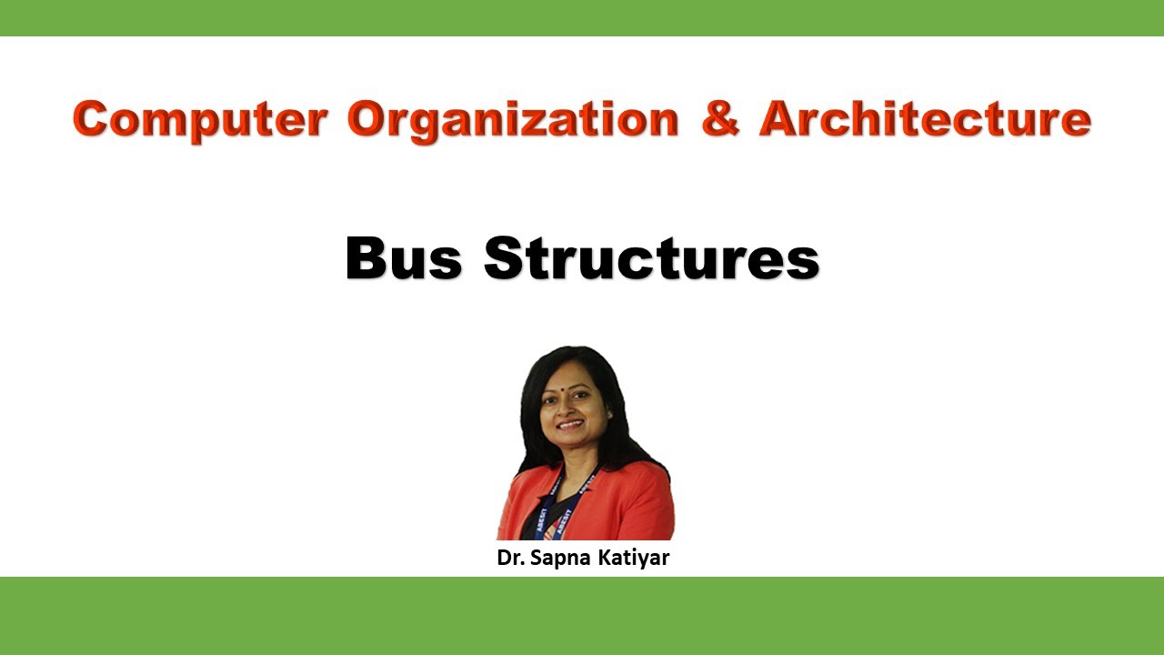 Bus Structures || Computer Organization and Architecture