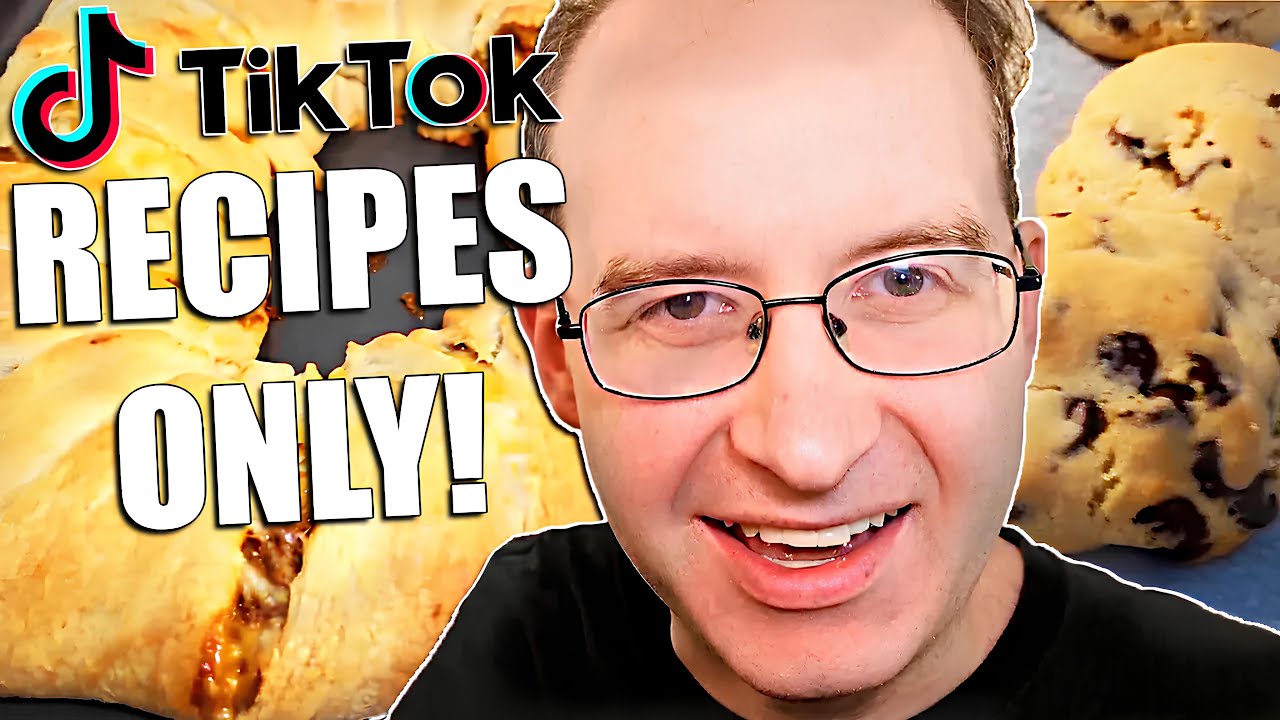 My Husband Tried VIRAL Tiktok Food Recipes For 24 Hours!