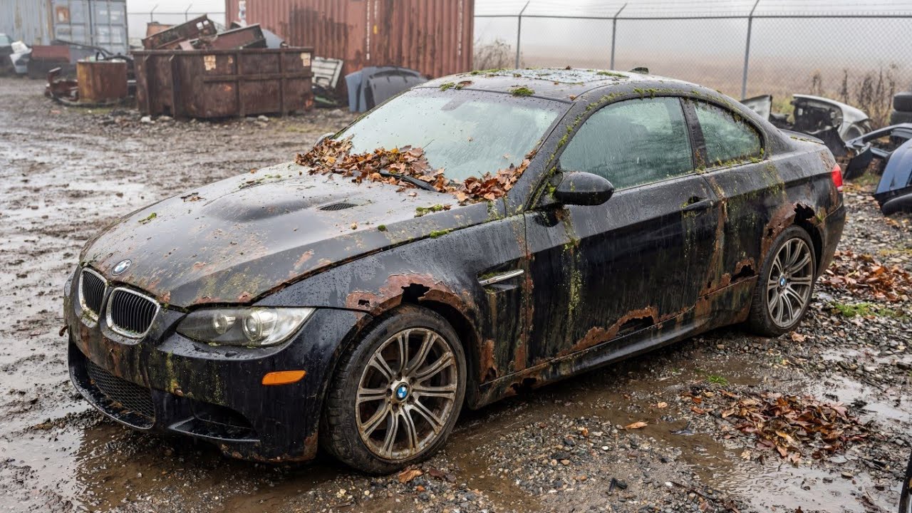 Abandoned BMW M3 E92 Rescue — Complete Restoration & First Drive