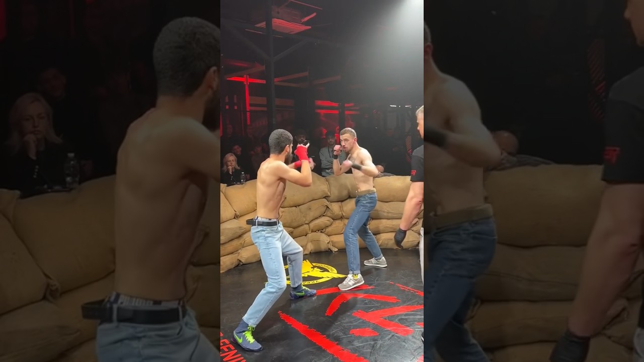 Głuchy nokaut😱 Walki na gołe pięści @klanfighting