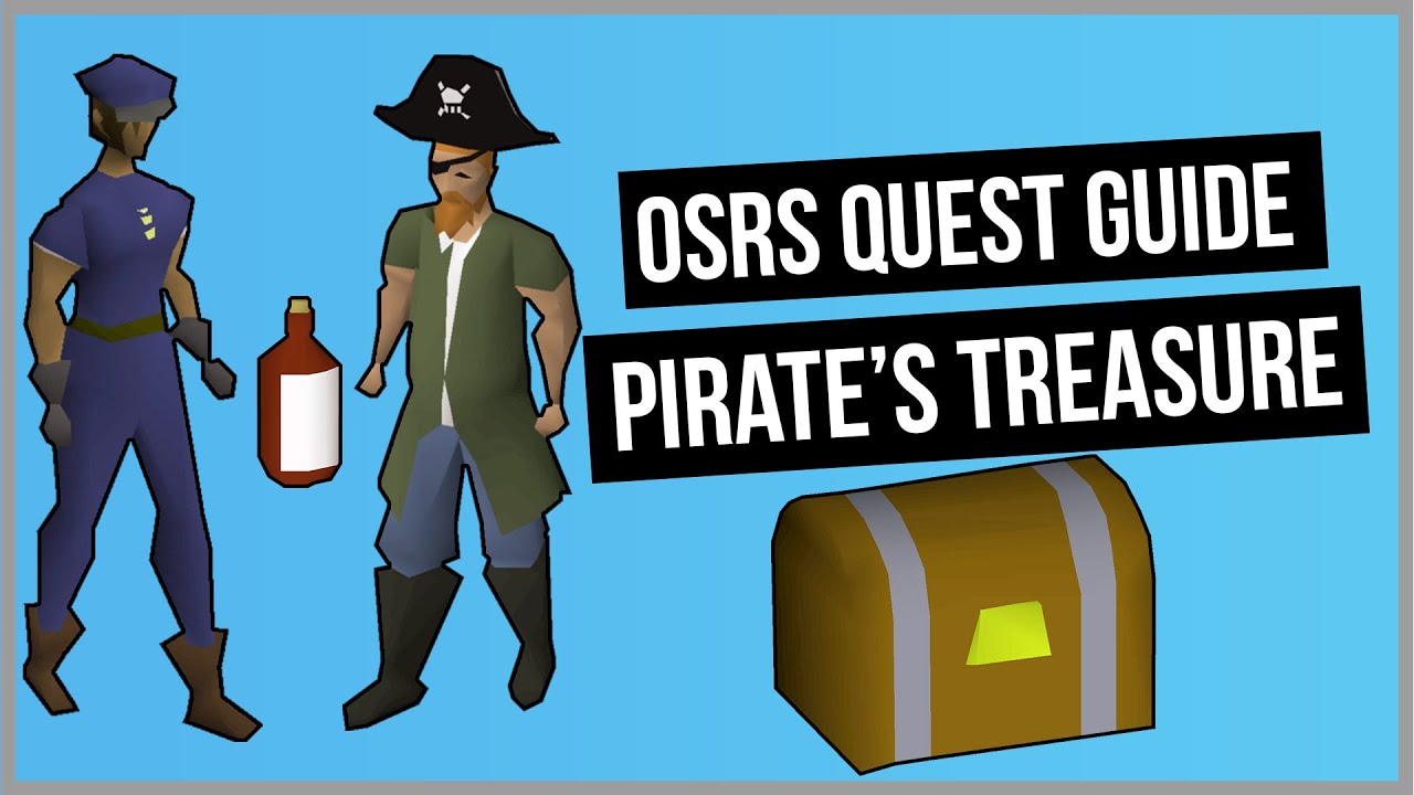 OSRS: Pirate's Treasure Quest Guide - Ironman Friendly - Old School RuneScape