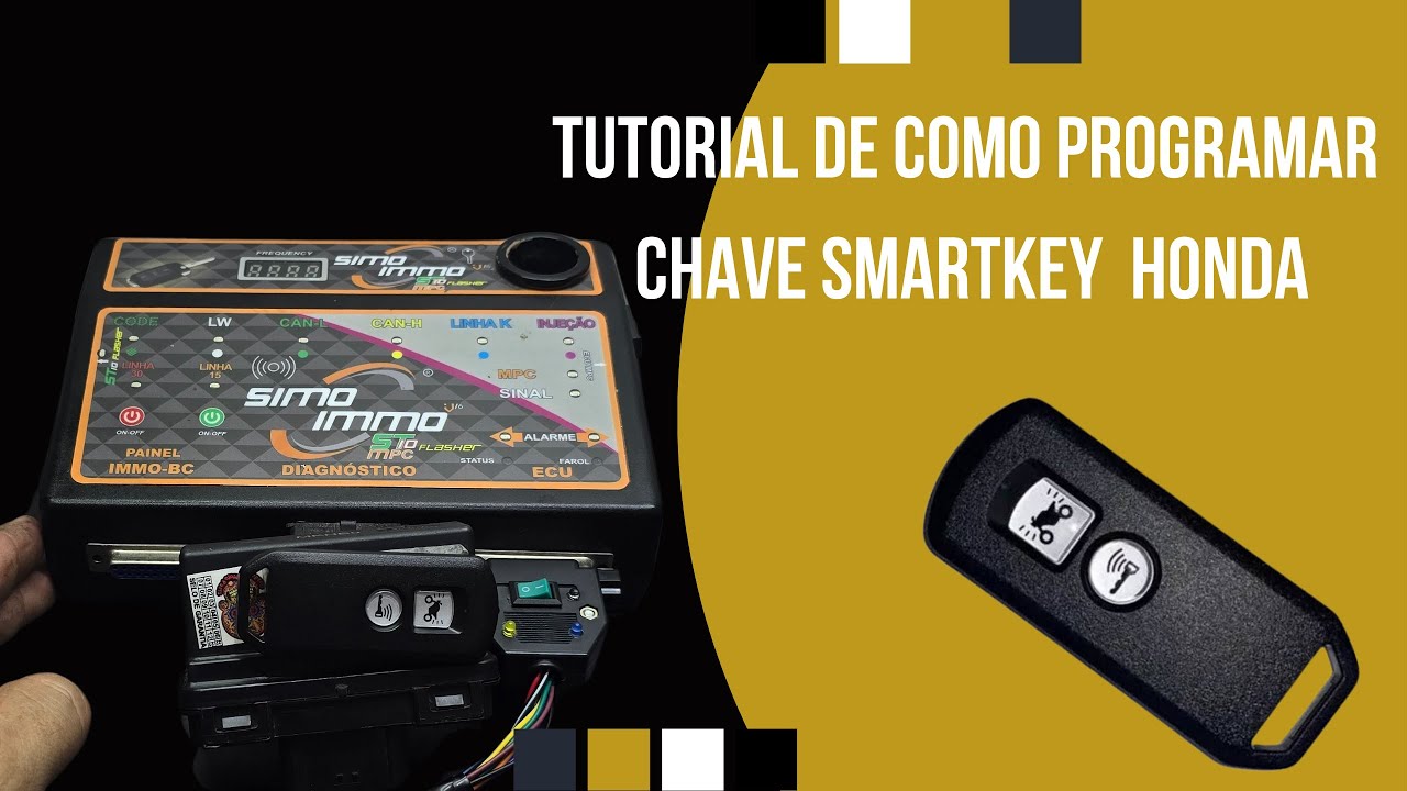 Tutorial de Programação da chave da PCX - Usando Simulador Simo Immo