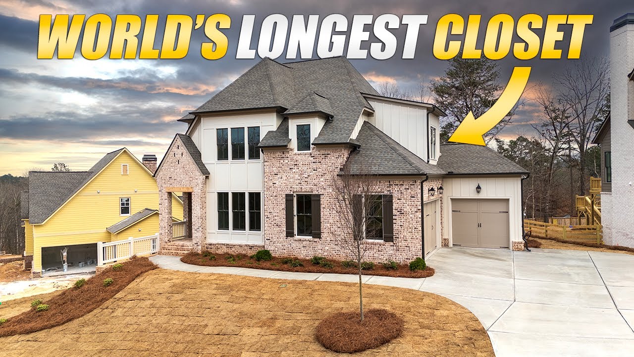 TOUR The Trenton Plan by Bercher Homes in Malone's Pond | Ball Ground Real Estate