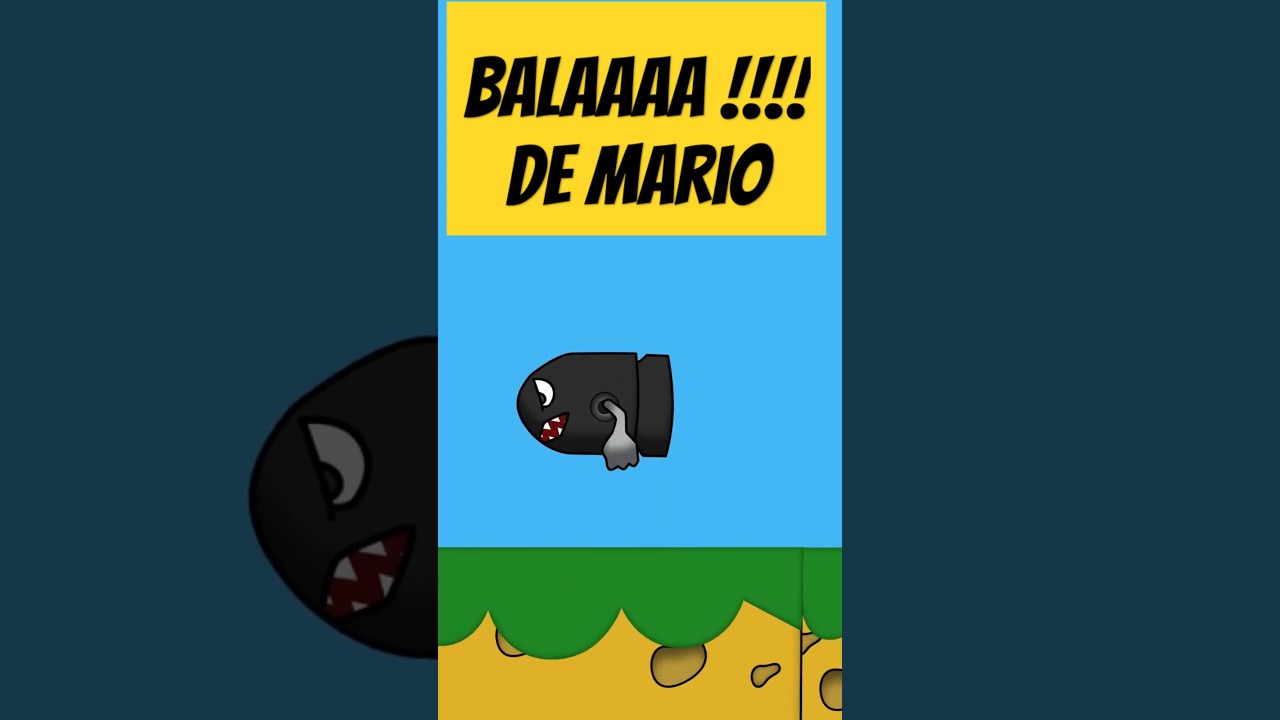 Bill Bala Mario Bros Aanimacion #short