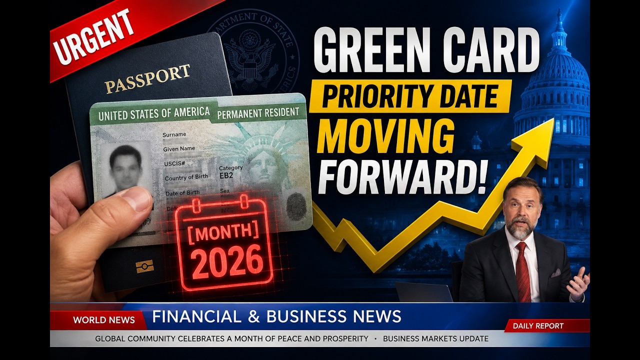 Green Card Priority Dates Move Forward? | August 2026 Visa Bulletin Update | Latest USCIS News