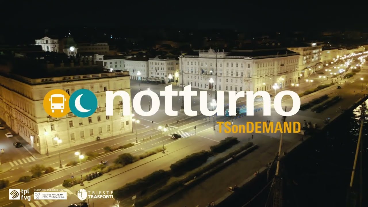 Muoversi a Trieste, anche di notte 🌙🚍