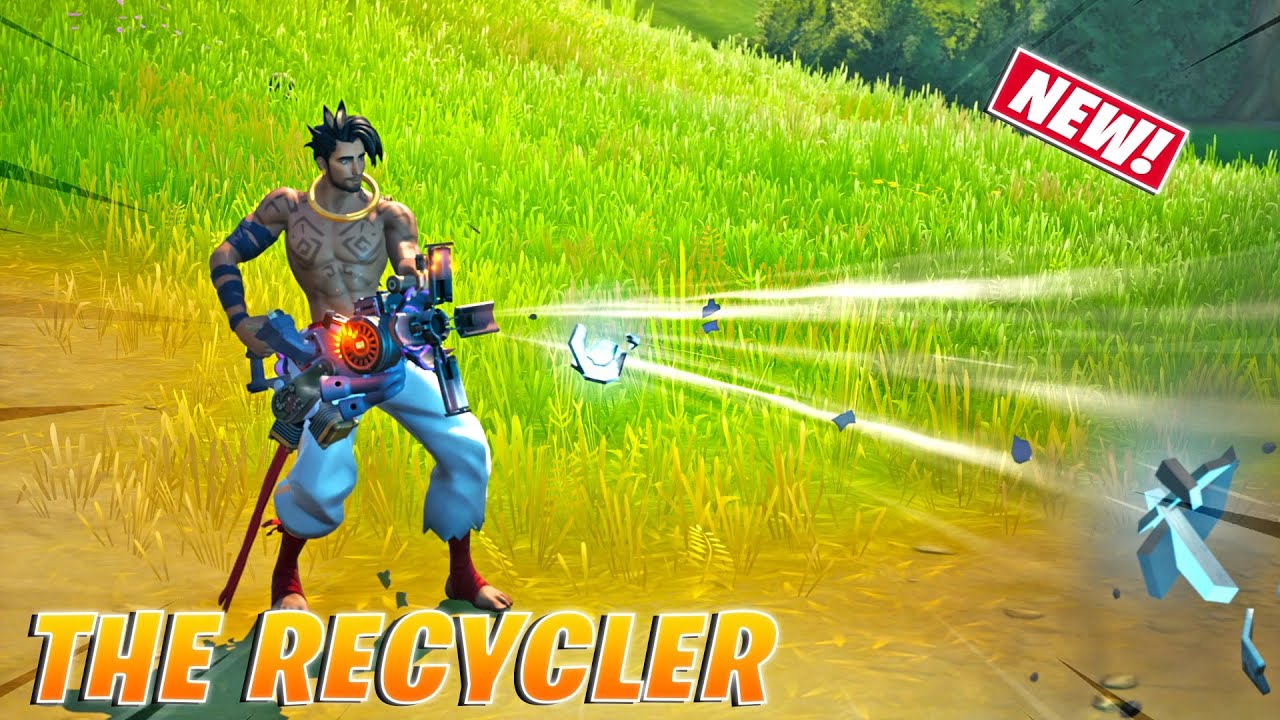 *NEW* The Recycler Weapon Gameplay - Fortnite Battle Royale
