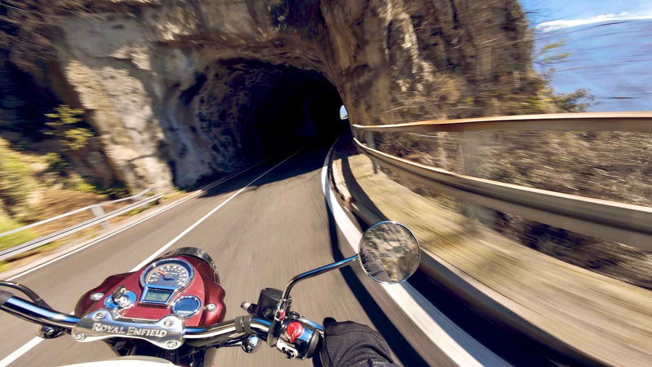 Riding Into Tranquility | RE Classic 650 POV | RAW EXHAUST SOUND