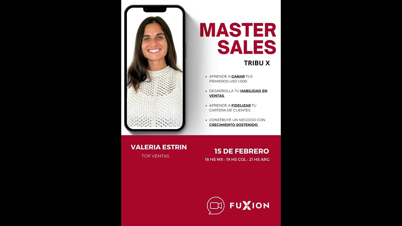 MASTER SALES - VALERIA STRIN - FIDELIZACIÓN