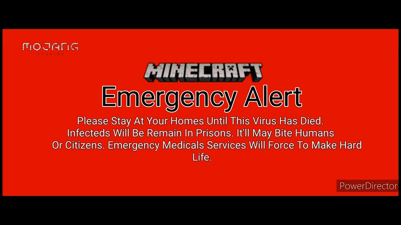 Minecraft EAS Alert 2 - Minecraftia Flu