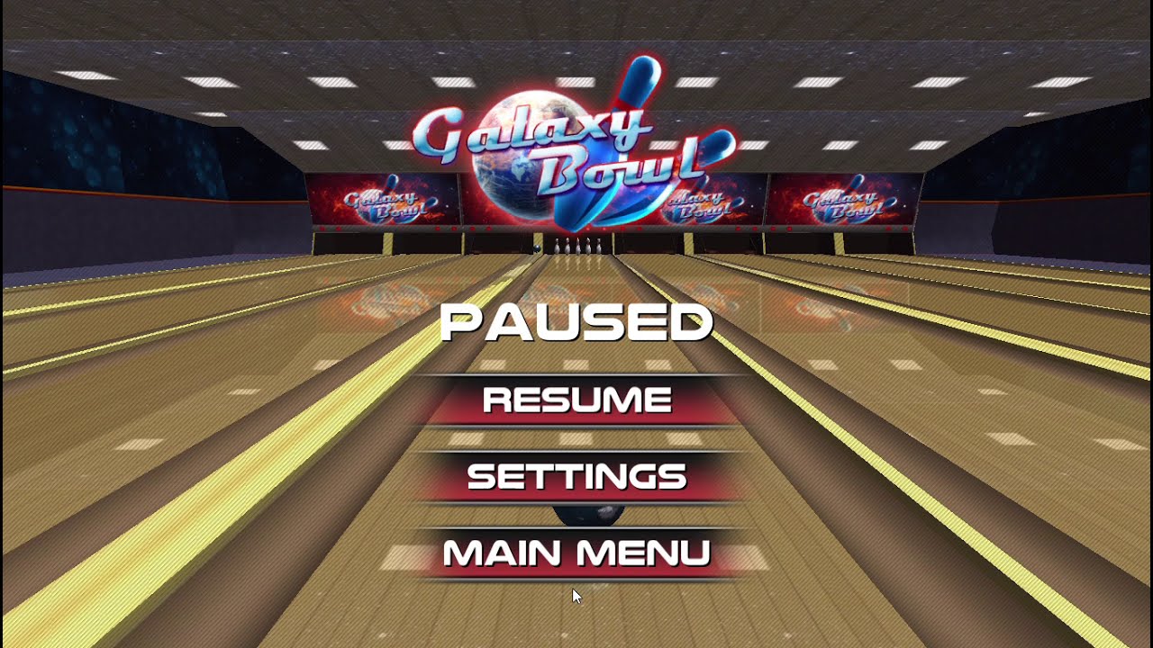 Galaxy Bowling part 2 all games not in part 1