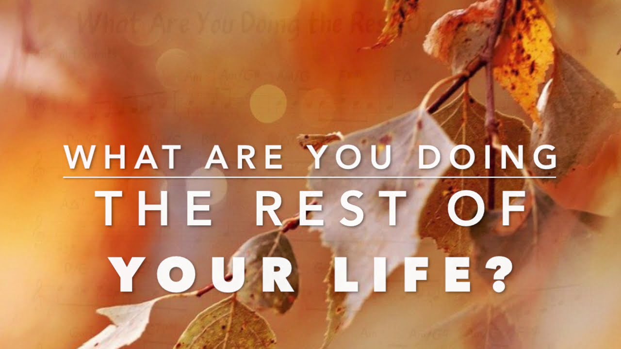 What Are You Doing the Rest of Your Life (Legrand) Backing track + music sheet