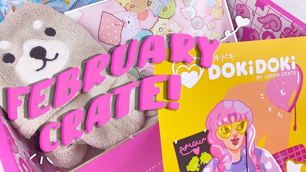 Happy Valentines Doki Doki Crate! Sanrio, San-X and More! | February 2022 ♡