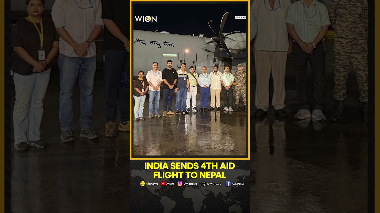 Nepal Floods: India&rsquo;s 4th Relief Flight Delivers 11 Tonnes Of Aid To Nepal | WION Shorts