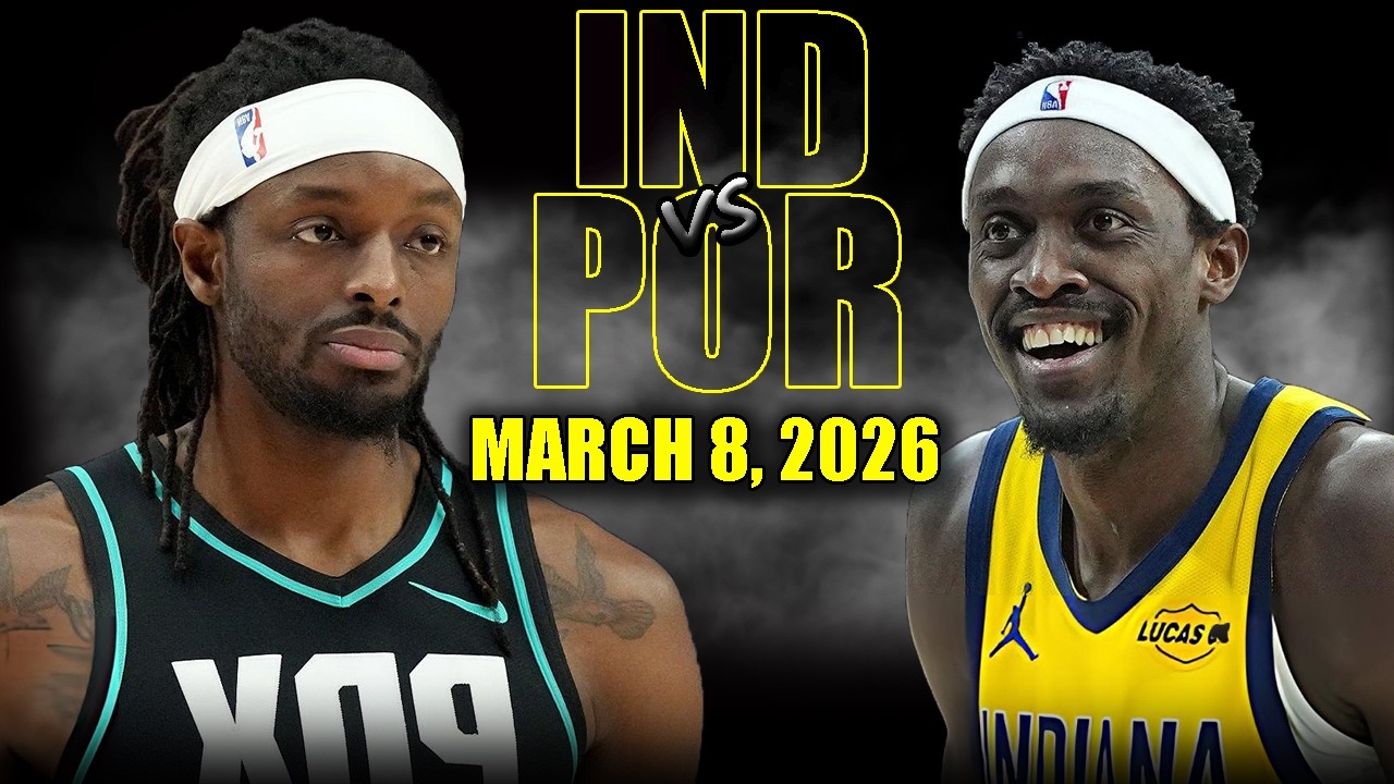 Indiana Pacers vs Portland Trail Blazers Full Game Highlights &ndash; March 8, 2026 | NBA Season