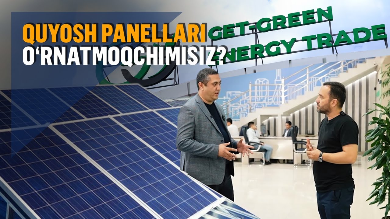 Quyosh panellaridan foydalanish bo‘yicha bepul treninglar tashkil etildi