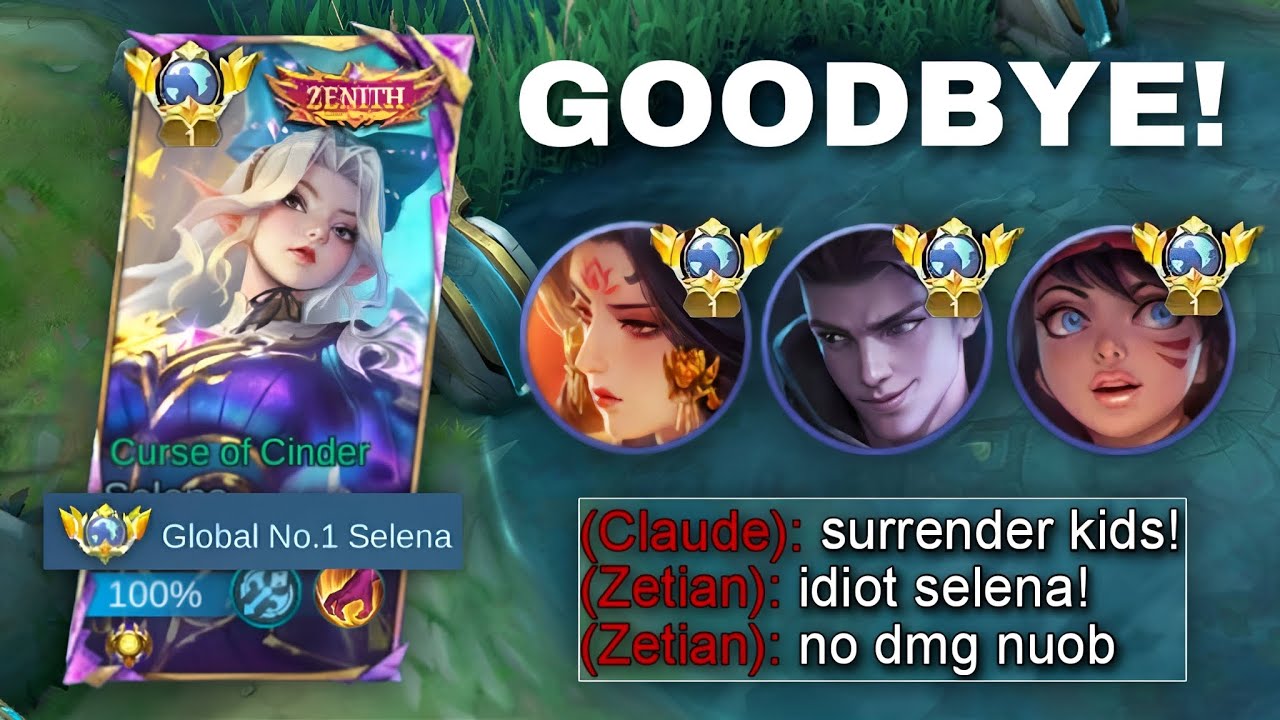 INSANE SELENA POS5 OUTPLAYED (BEST MAGE 2025) | SELENA PERFECT PREDICTION + BUILD AND MVP GAMEPLAY🔥