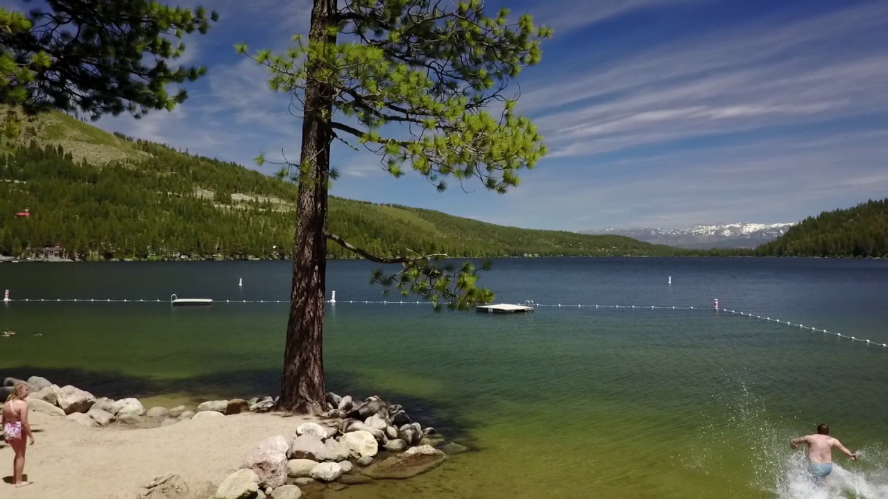 Donner Lake by Drone June 15th