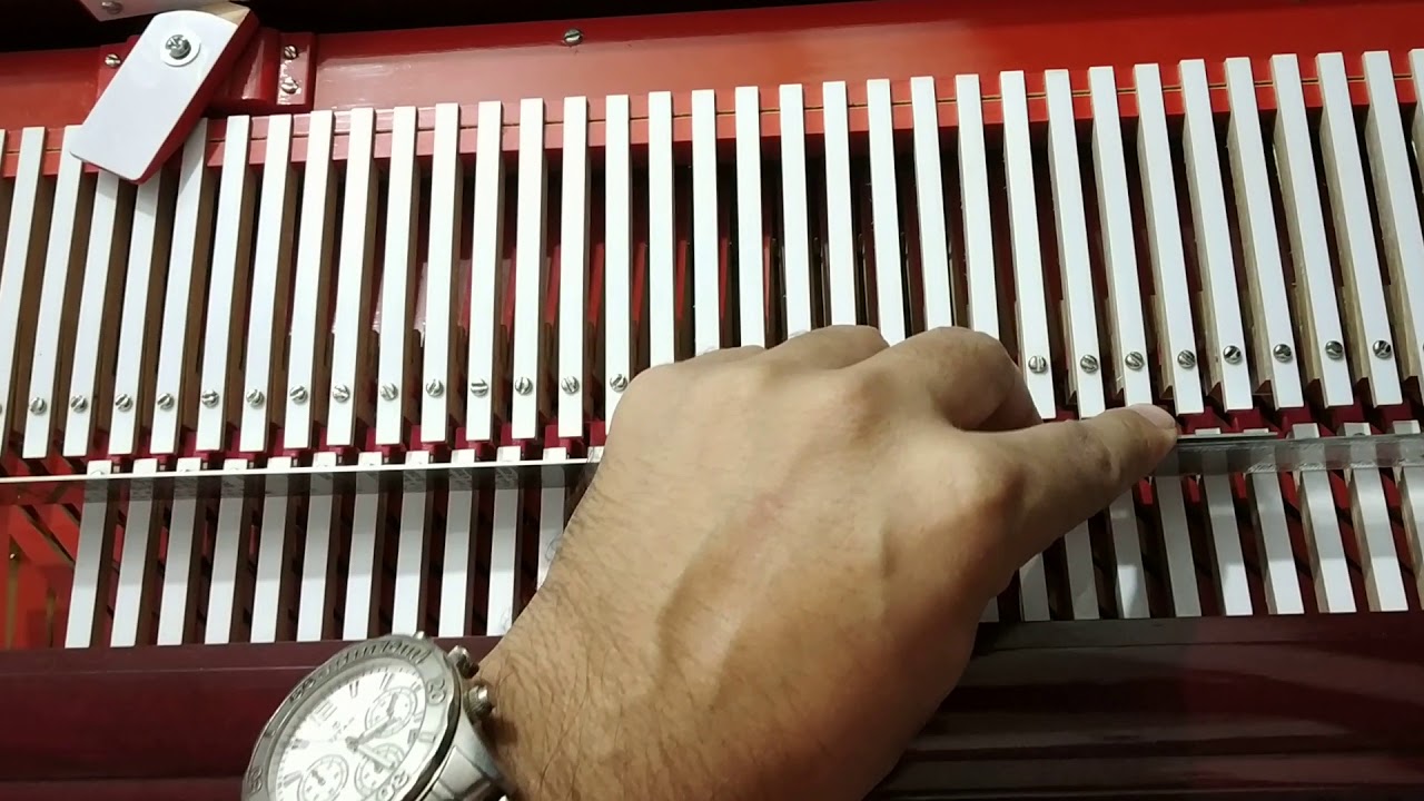 SOME GUIDELINES, repairing new scale changer harmonium, received through courier.