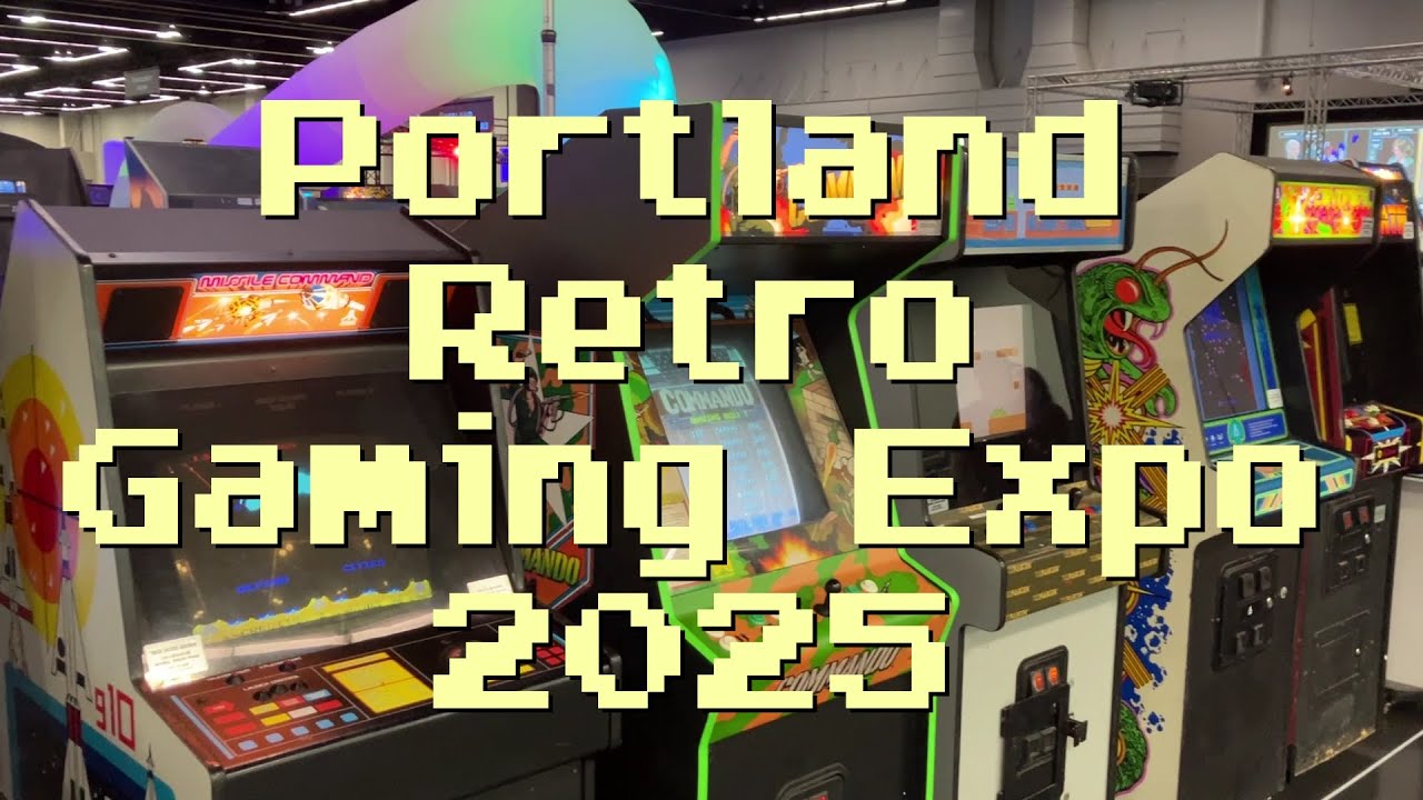 Portland Retro Gaming Expo 2025 + все мои приобретения с выставки!