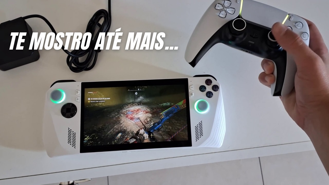 Como funciona o Rog Ally na TV?