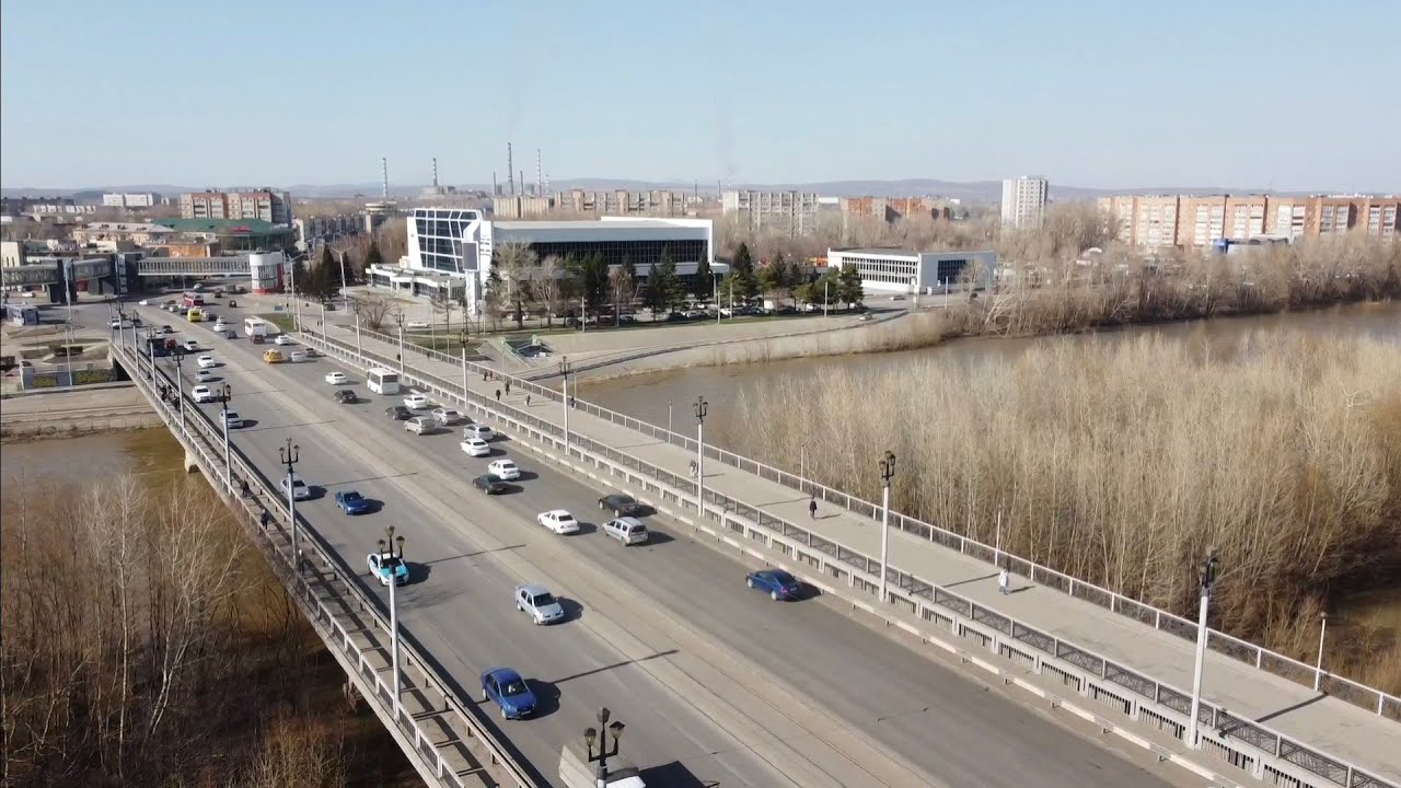 Пять Мостов через реку Ульба - Усть-Каменогорск