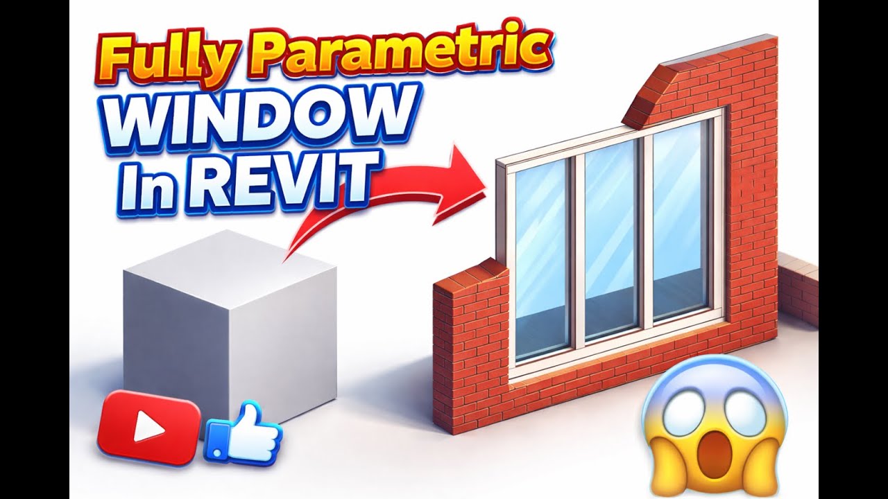 Revit Window Families Done Right | Parametric Sub-Frame Design