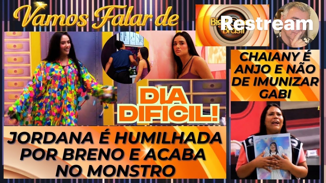 BBB26: JORDANA É PISADA POR BRENO, TRETA COM BABU E VAI PRO MONSTRO * ANJO CHAI NÃO IMUNIZARÁ GABI