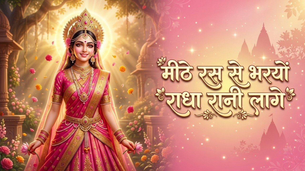 Mithe Ras Se Bharyo Radha Rani Lage | Radha Rani Song | Krishna Bhajan | Sonika Sharma Agarwal