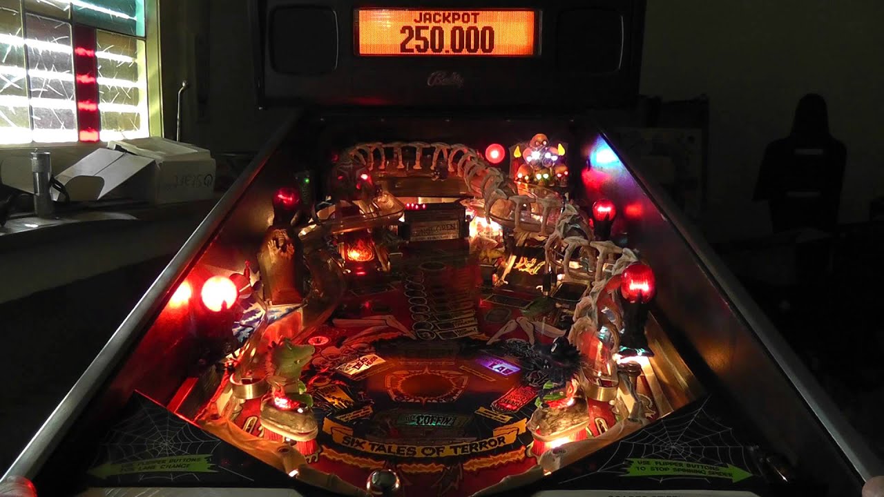 Flipper Scared Stiff Bally Pinball
