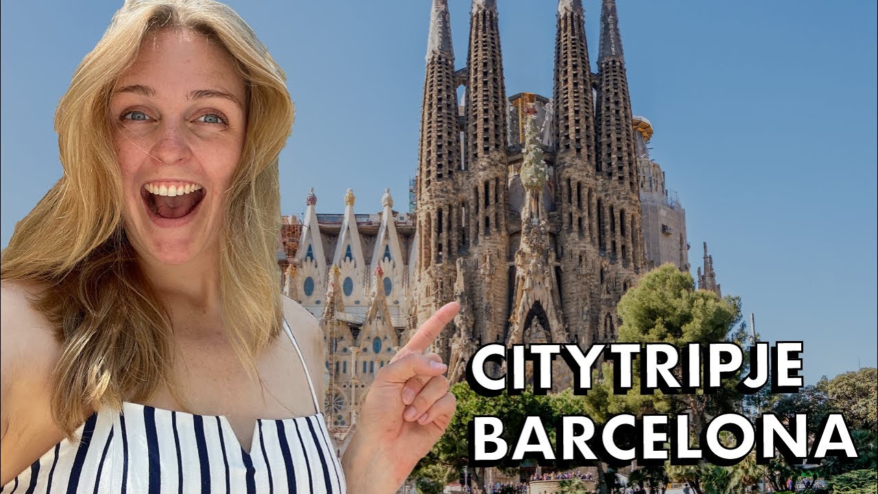 Illegaal naar een museum park en lekker eten in Barcelona | REISVLOG #5