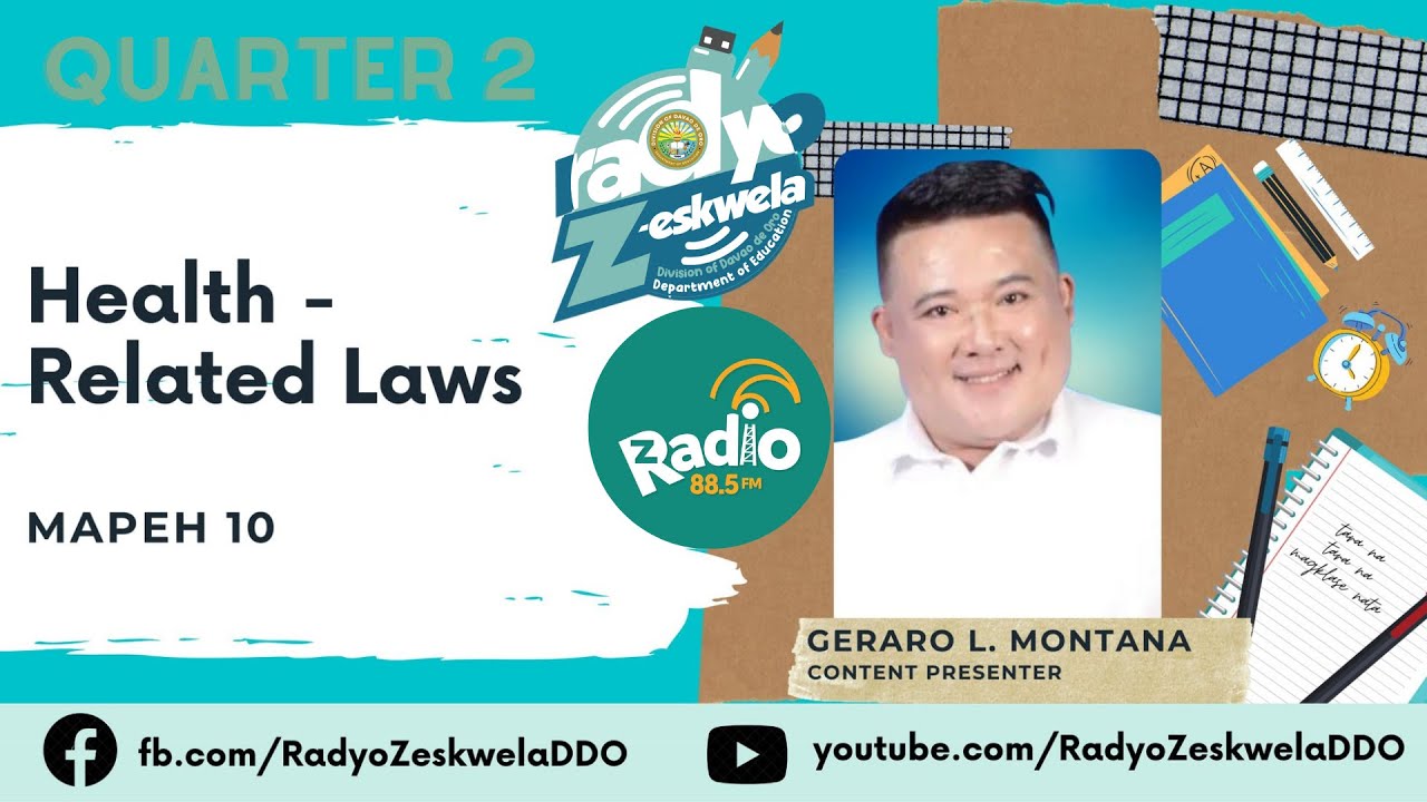 MAPEH 10 QUARTER 2 - HEALTH-RELATED LAWS