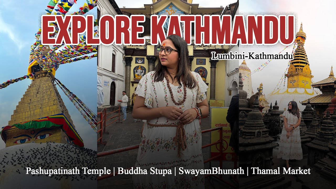 Explore Kathmandu Nepal Part 2🇳🇵 | Pashupatinath, Boudhanath, Swayambhunath Kathmandu Travel Guide