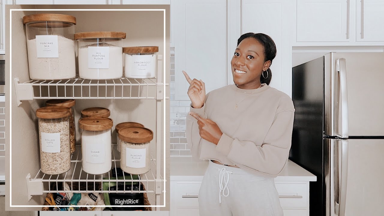 SMALL PANTRY MAKEOVER | Organize With Me! - Davina Donkor