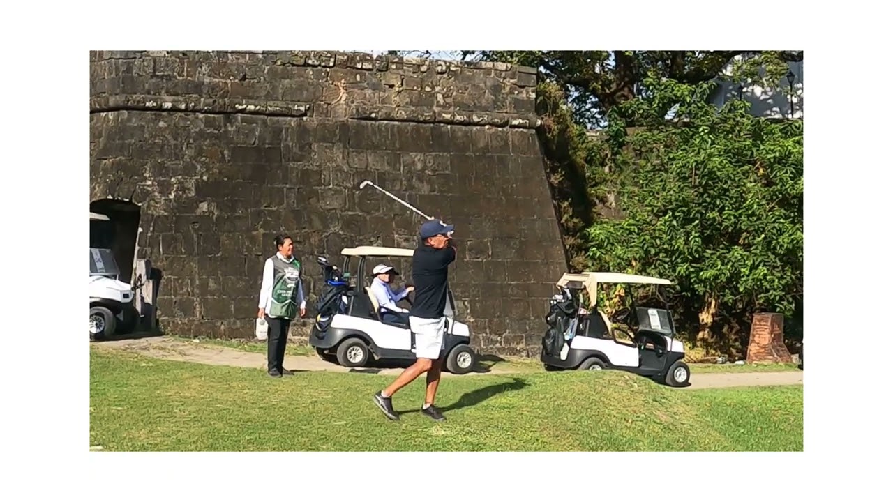 Navy Boys within the walls (Intramuros Night Golf)