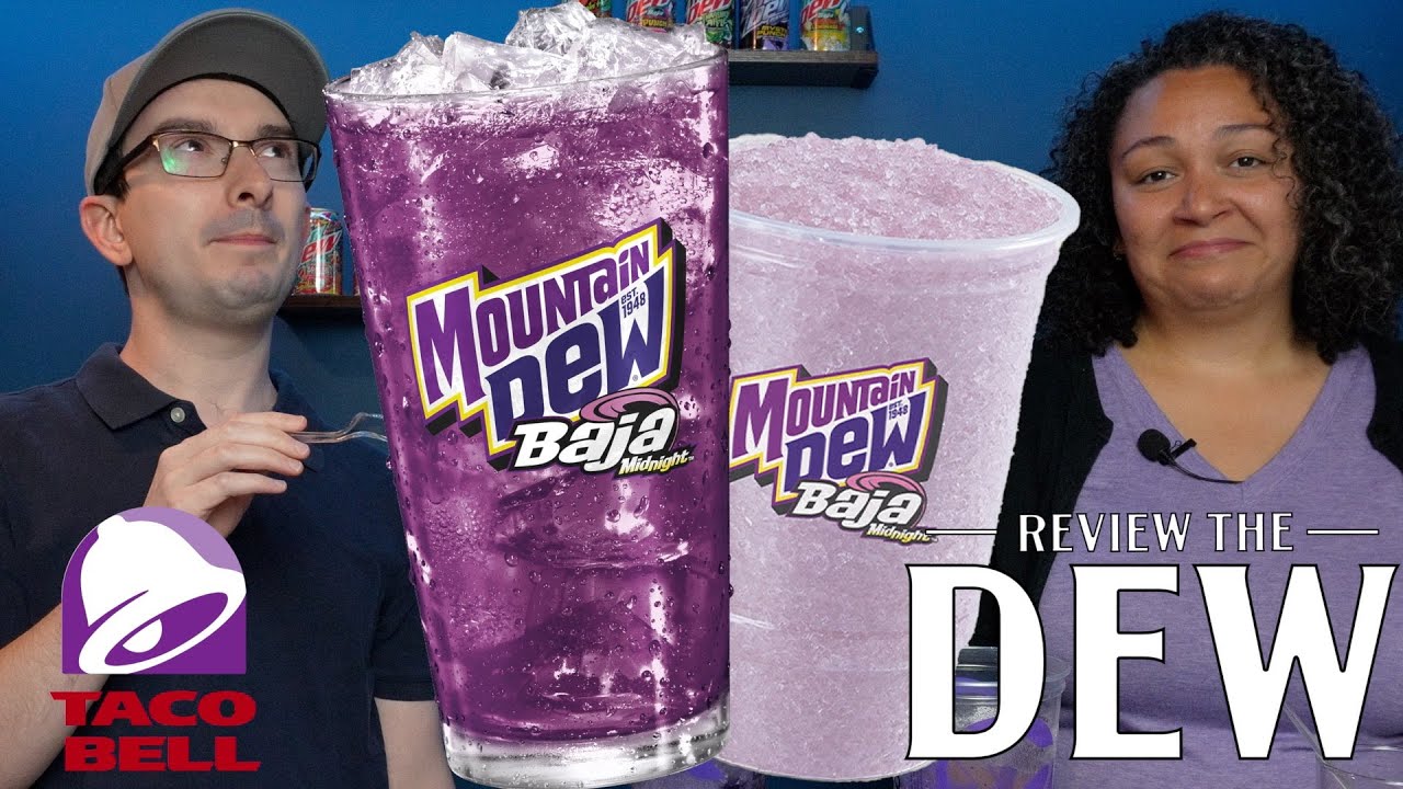 Mountain Dew: Baja Midnight Soda + Freeze - Review the Dew