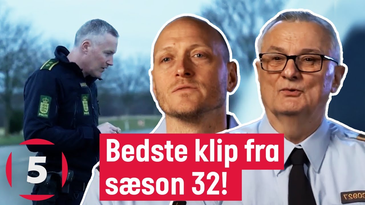 Bedste klip fra sæson 32! | Politijagt | Kanal 5 Danmark