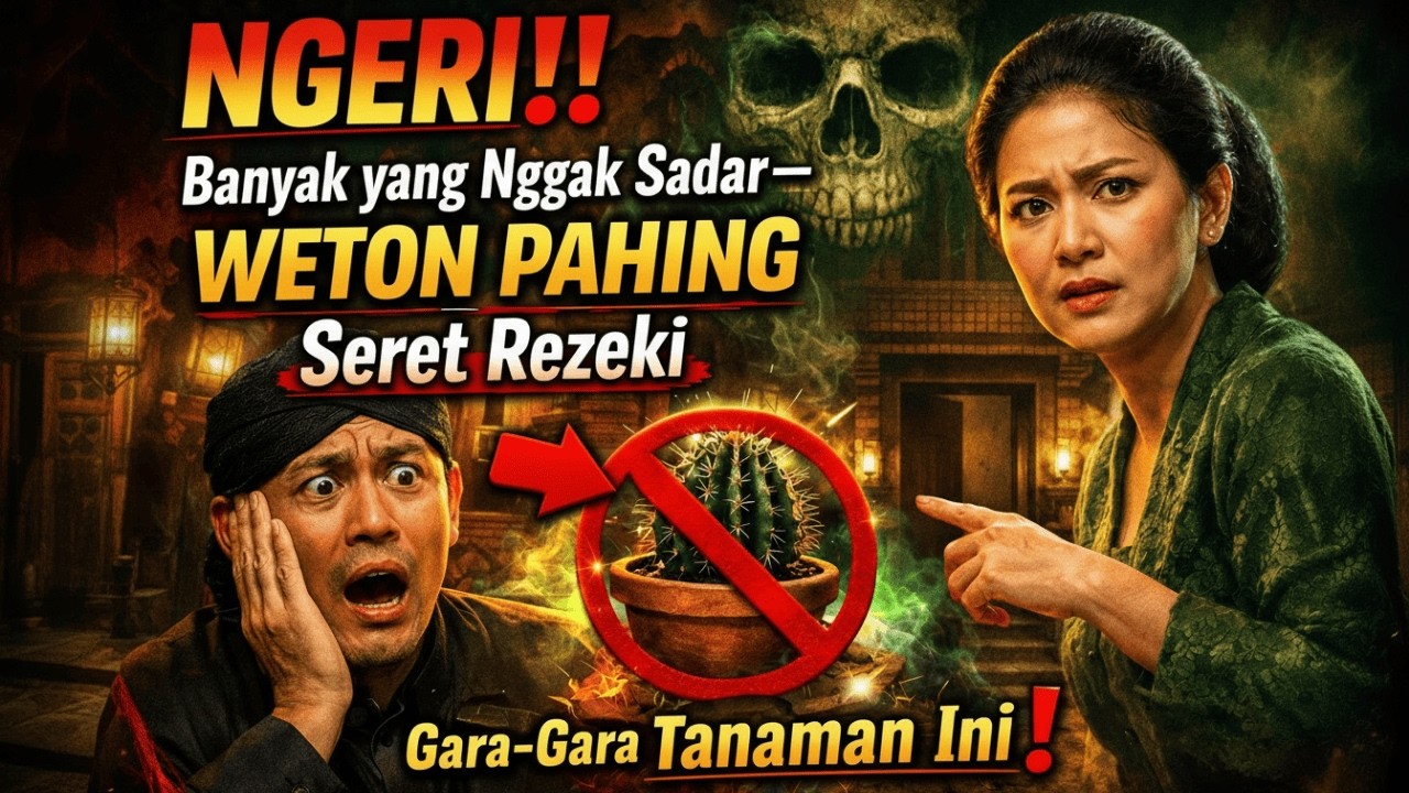 NGERI‼️ Banyak yang Nggak Sadar—WETON PAHING Seret Rezeki Gara-Gara Tanaman Ini❗