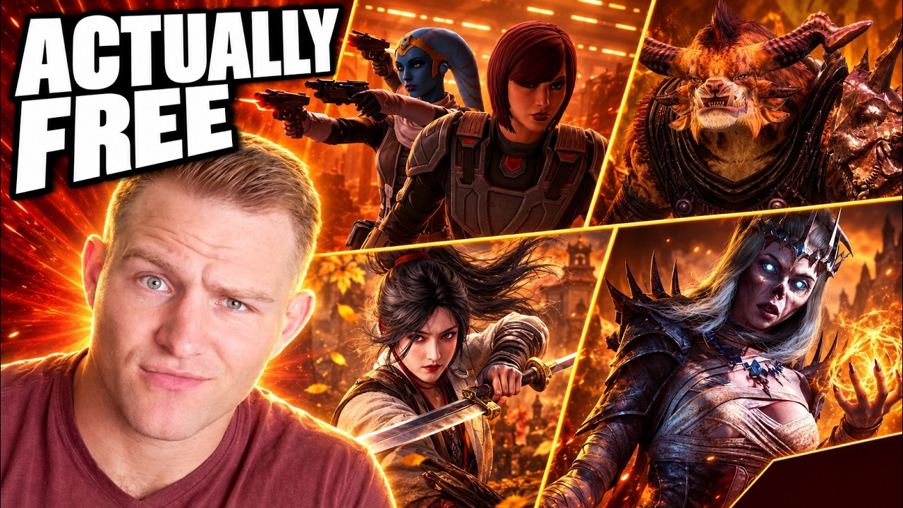 10 Best Free MMORPGs in 2026 (I Fact-Checked Every One)