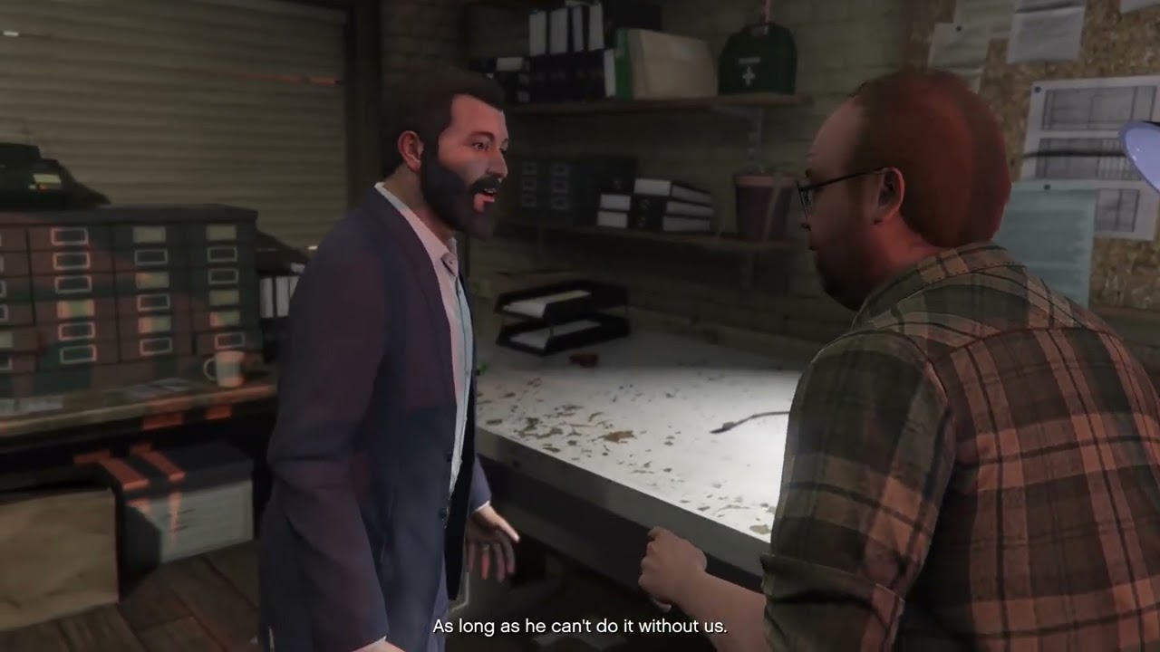 [Gta 5 first person view Xbox one Part 9]Architect’s Plans - Legal Trouble - The Bureau Raid