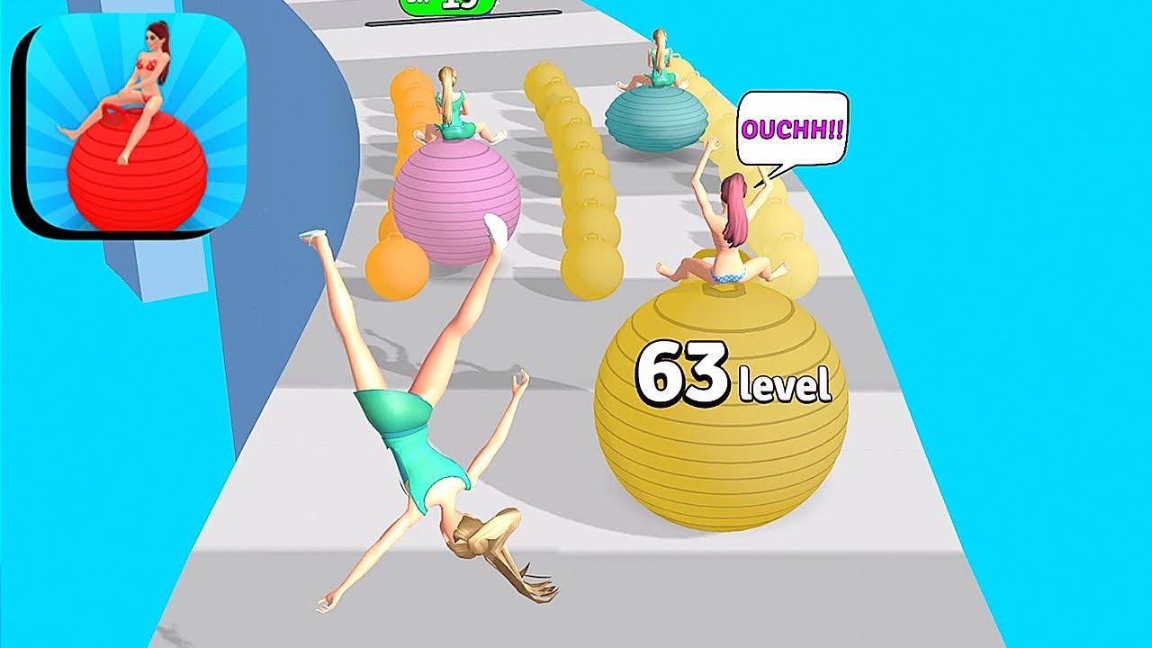 Yoga Color Ball Race ​- All Levels Gameplay Android,ios (Levels 27-29)