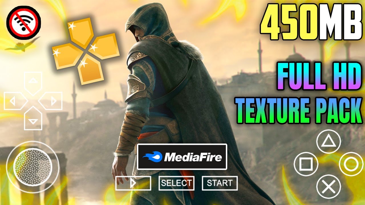 [NEW] ASSASSIN's CREED BLOODLINES HD TEXTURE PACK PPSSPP ISO MOD ANDROID | TEXTURE PACK + SAVE DATA