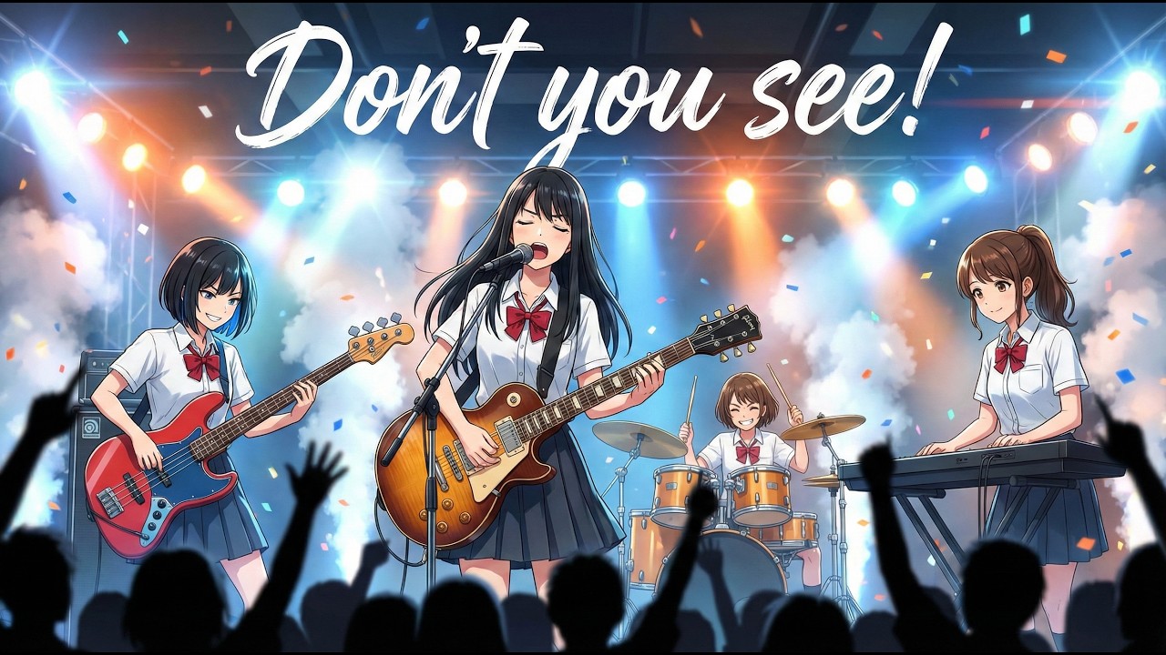 もしもJKバンドがZARDの『Don't you see』をカバーしたら…【Cover by 永愛高校軽音部】