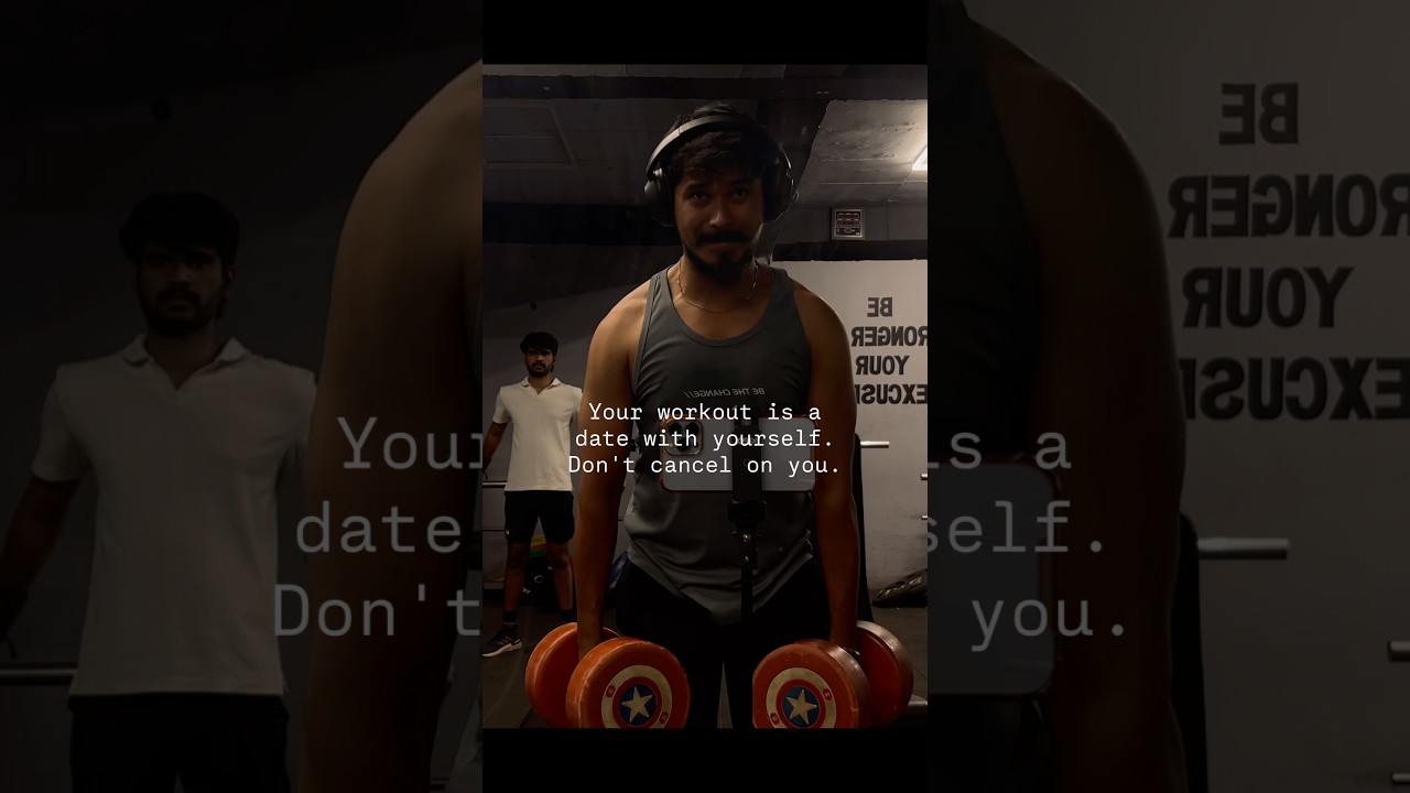 Your workout is a date with yourself. Don't cancel on you #gymmotivation #gymfuel #gymrat #fitness