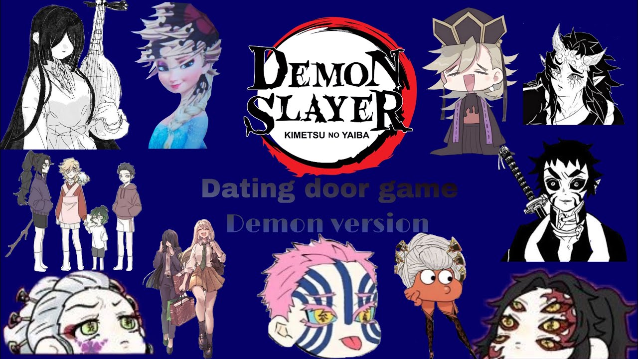 Dating door game || Demon slayer || demon edition ||